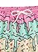 Floerns Boy's Fashion Ice Cream Drawstring Waist Summer Swim Trunks Shorts Pink Ice Cream 14 Years