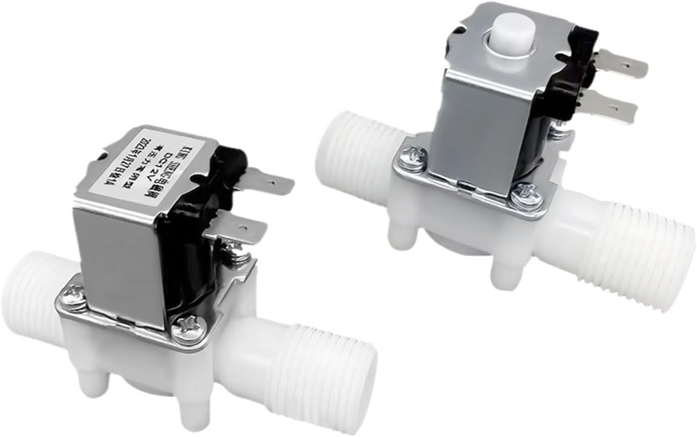 1/2" 3/4" 水制御バルブ コントローラー、DC 12V 24V AC220V オス ソレノイド バルブ スイッチ、通常閉 通