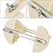 Coil Wire Winding Mold Single Phase 6 Layers Beige for Motor Repair and Maintenance