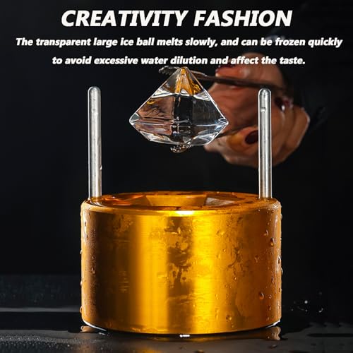 Molde para Cubos de Hielo Diamante Grande miniatura 2