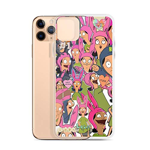 Teetan Compatible With Iphone 11 Pro Max Case Bob's Burgers Louise Bunny Collection Animated Series Pure Clear Phone Cases Cover #TOP1