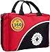 First Aid Kit - 160 Piece - for Car, Travel, Camping, Home, Office, Sports, Survival | Complete Emergency Bag Fully stocked with Medical Supplies