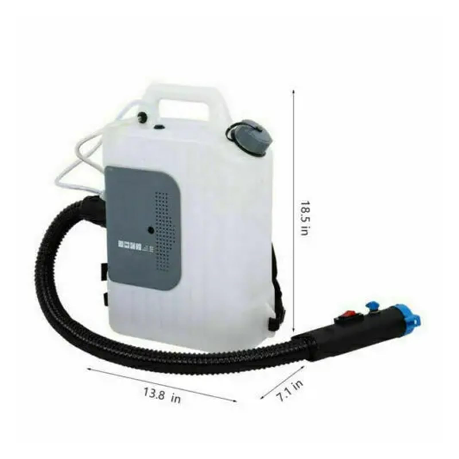 10L 1400W Elektryczny plecak ULV Opryskiwacz zamgławiający, opryskiwacz ogrodowy do zamgławiania na zimno