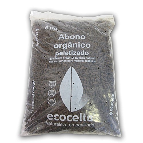 Ecocelta Abono orgánico de 5 kg, Negro, 30x25x60 cm, ZA33 Cover