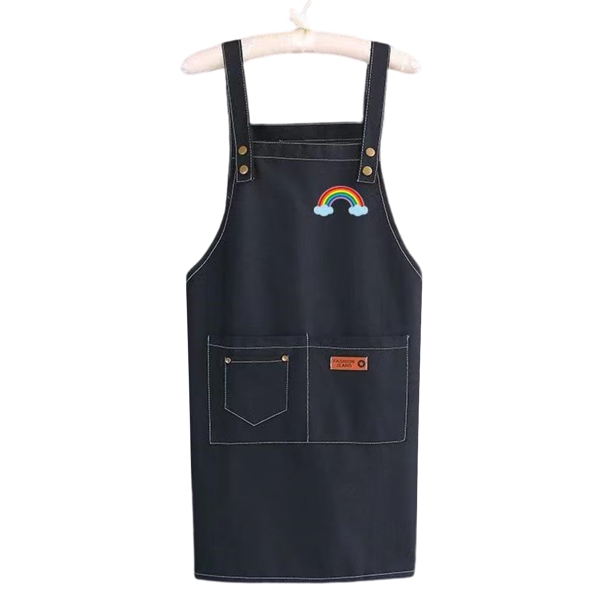 MWNAGO Chef Aprons For Women With Pockets, Grilling Aprons For Men Women Adjustable Cooking Apron Gardening Apron