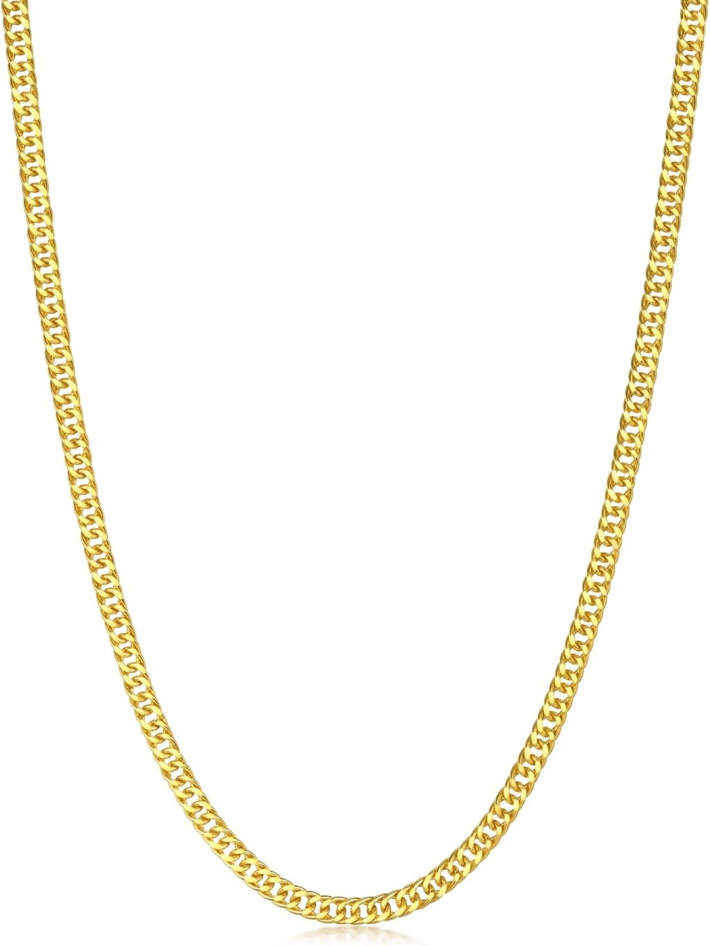 CHOW SANG SANG 999.9 24K Solid Gold Cuban Link Curb Chain Necklace for Women & Men 47cm 95486N Price-by-Weight Approx. 6.73g Gold