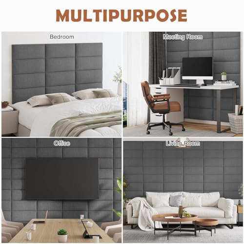 Ifnow Upholstered Wall Mounted Headboard thumb #5