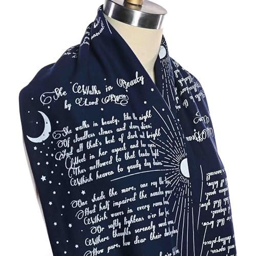 She Walks in Beauty Book Scarf2