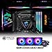 immagine 2MSI Mag CoreLiquid 360R Dissipatore CPU a Liquido con radiatore da 360mm ARGB, 3 ventole PWM 120mm, Compatibile Intel/AMD, Fino a 70.000 Ore di utilizzo, Testata con Logo rotabile, Mystic Light