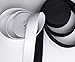Produktbild Gummiband 25 m 20 mm Breit in Schwarz oder Weis (Weis)