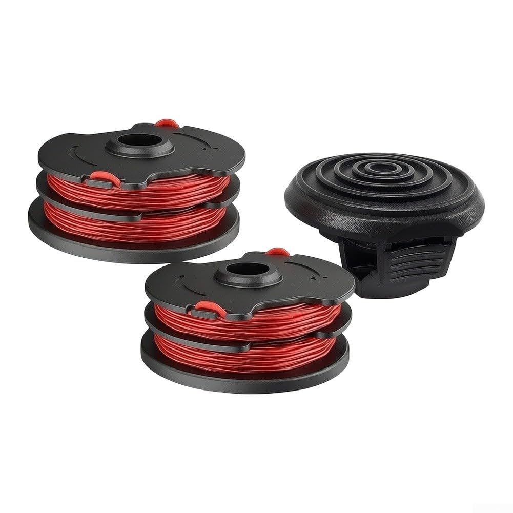 Bobina Recambio Cortacésped 17ft para ajuste 13 Modelos Bobina(6+2 Set)