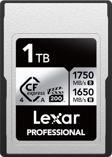 Amazon | Lexar 1TB プロフェッショナル CFexpress Type A Silver 4.0