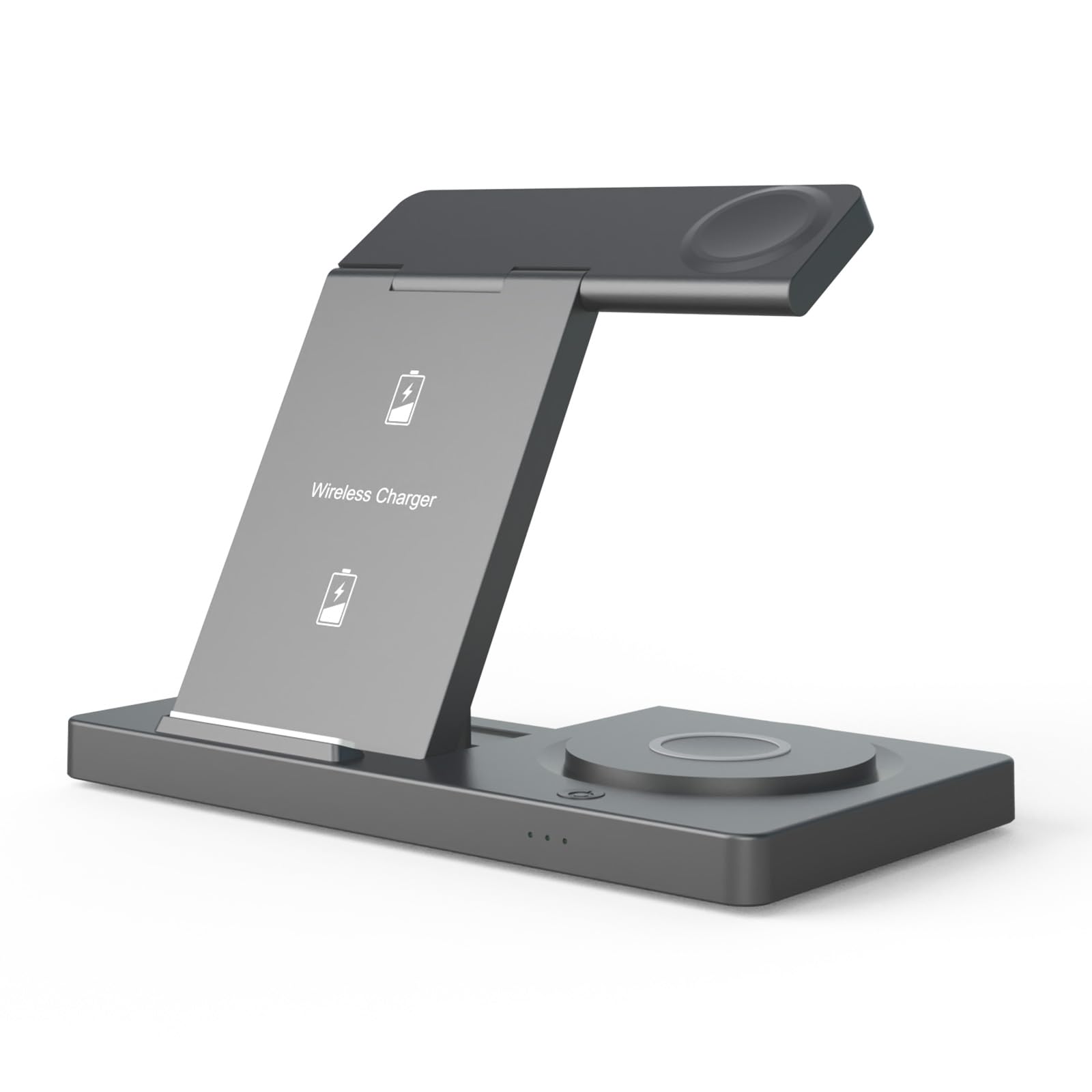 Station de Pliable 5-en-1 pour 16-14 Ans, BeatsSolo, Montres avec Torche Complet avec de Montre de téléphone Conception Pliable