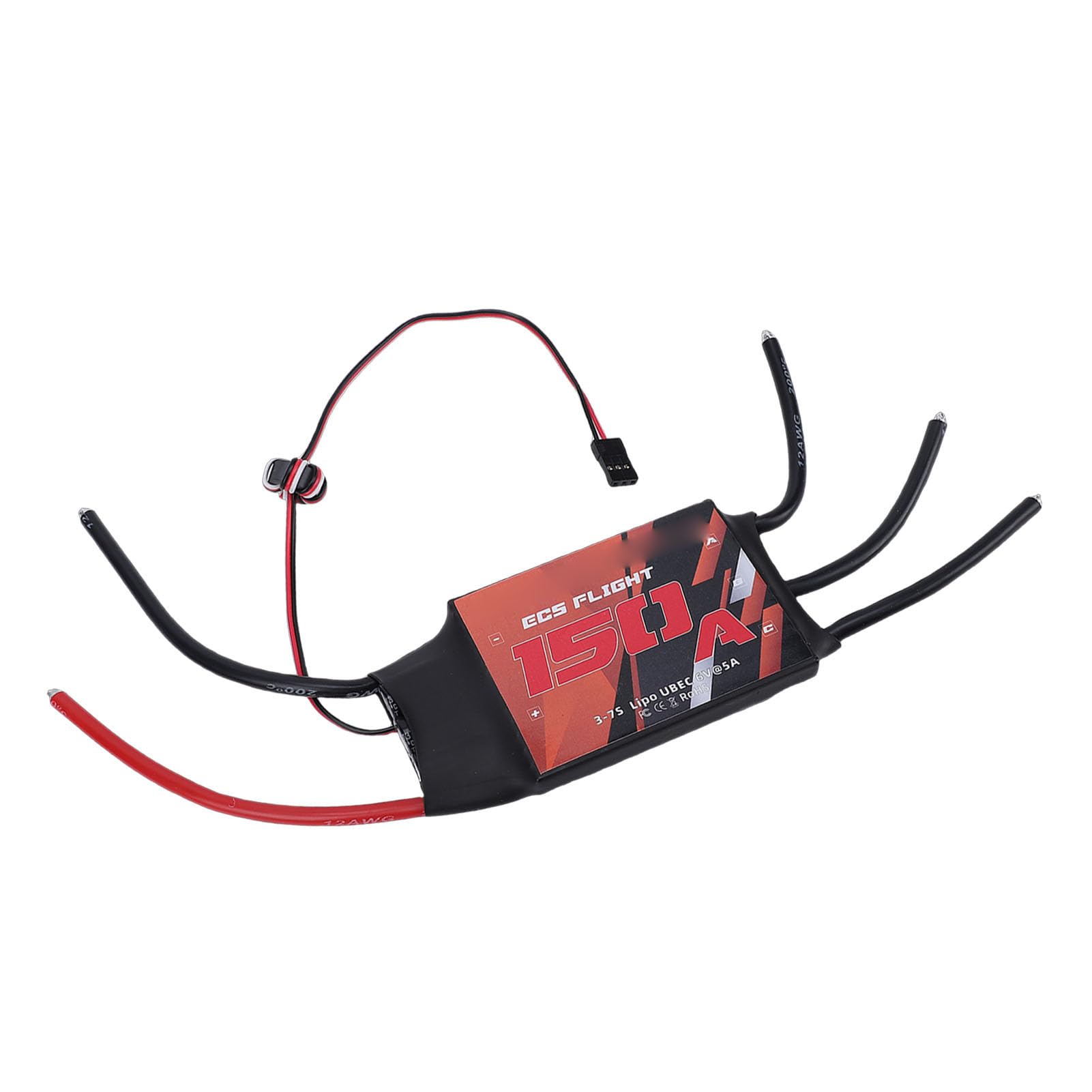 FILFEEL BLHeli_S Bezszczotkowy ESC 150A Ciągły dla 3–7S LiPo — Elektryczny Kontroler Prędkości Typu Open Source dla Stałopłatów, Quadkopterów i Dronów Wielowirnikowych