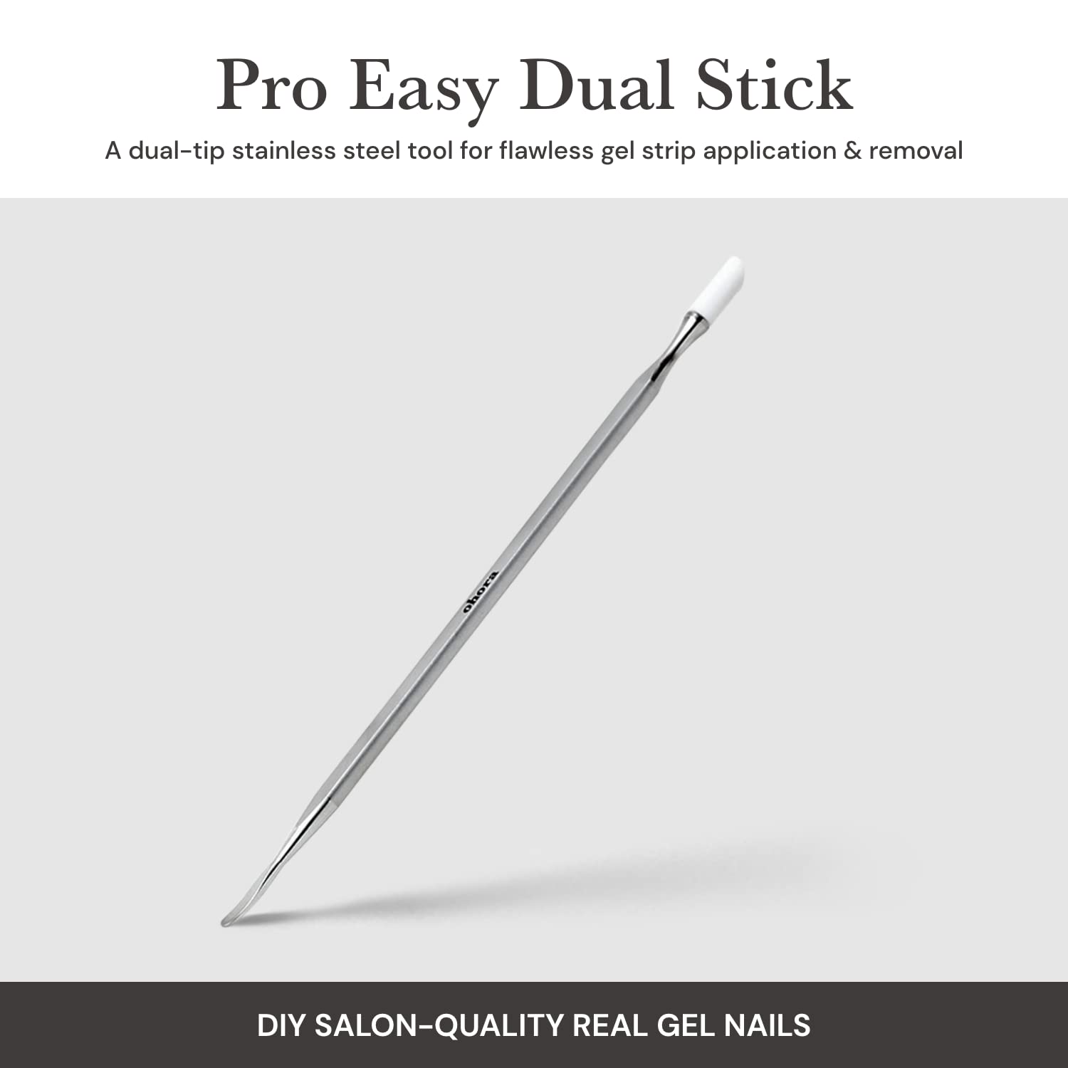 ohora Care Pro Easy Dual Stick Stainless Steel Nail Care Tool