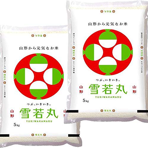 Amazon.co.jp: 雪若丸 新米 令和7年産 特A10kg (5kg×2) 山形