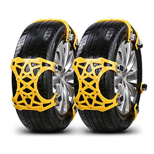 Chaîne à neige antidérapante Genius Autoparts pour rouler sur le verglas sans glisser