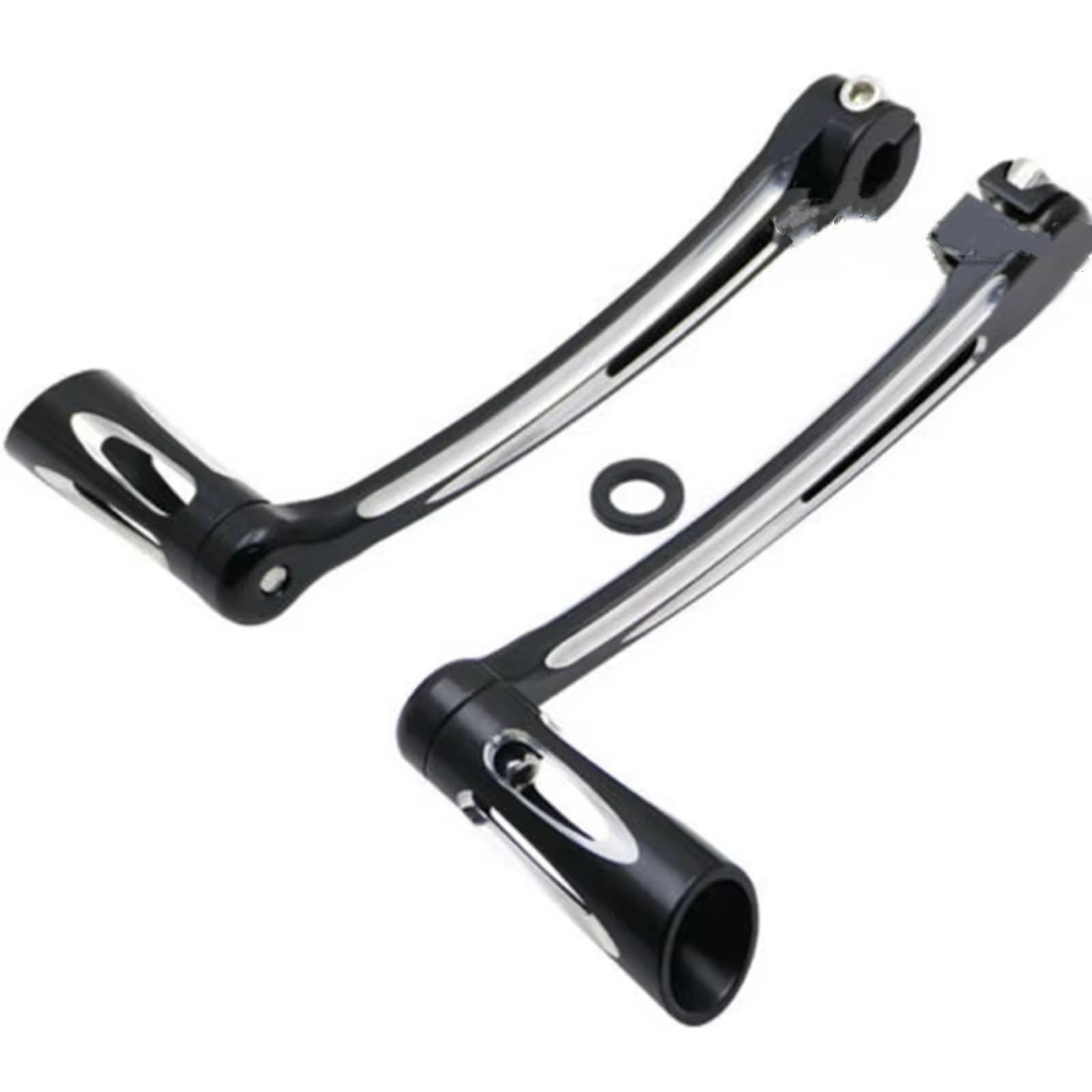 Estribo de para Moto para Touring Electric para Glide 1997-2017 Palanca De Cambios De Motocicleta Accesorios Adecuados Reposapiés Universal para Motocicleta Reposapiés Ajustable Motocicleta
