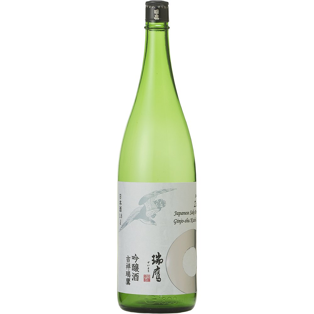 Amazon.co.jp: 吟醸酒 吉祥瑞鷹 [ 日本酒 熊本県 1800ml ] : 食品