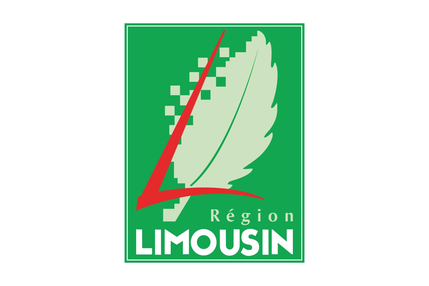 Drapeau Limousin résistant pour pavoisement extérieur de façade maison