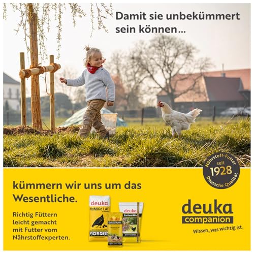TOP Futtermittel VoMiGo Legekorn, Legehennenfutter 25 kg mit 3 mm Pellets, Hühnerfutter gegen die rote Vogelmilbe, Alleinfutter als Korn