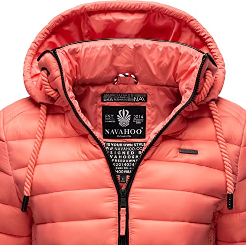 Steppjacke für Damen von Navahoo – leichte Übergangsjacke mit Kapuze
