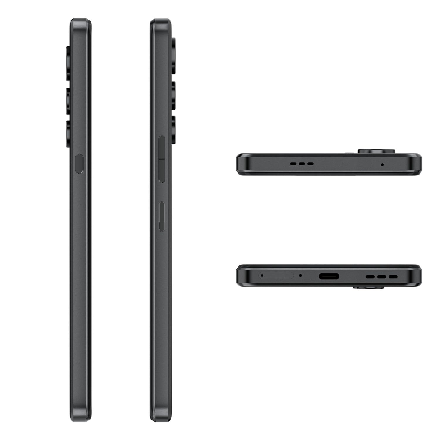 MAX 5 - smartfon 6,9" FHD+ 144 Hz, 12 GB i 256 GB, aparat 100 MP, bateria 5100 mAh, Android 14, procesor OctaCore, czarny