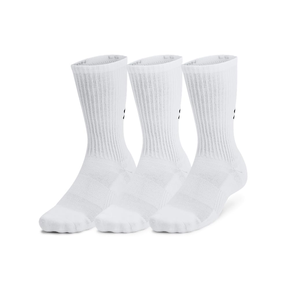 Under Armour Unisex-Adult Training Cotton Crew Socks 3 Pack