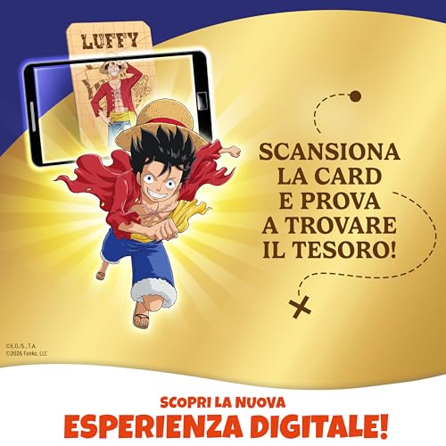 GranSorpresa Maxi One Piece, Uovo di Pasqua 2026 di Finissimo Cioccolato al Latte con Sorpresa Funko Pop One Piece, 220 g - Gadget - Immagine 6