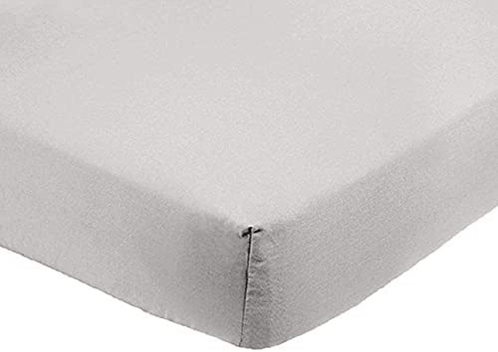 Microfibre fitted sheet 140 x 190 cm.