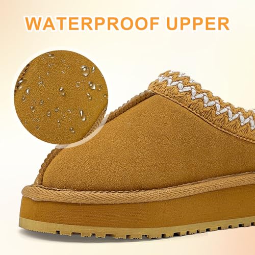 Girls Boys Snow Boots Kids Faux Fur Lined Winter Snow Fuzzy Classic Platform Fashion Anti-Slip Warm Winter Slip On Memory Foam Comfort Kid's Ankle Boot3