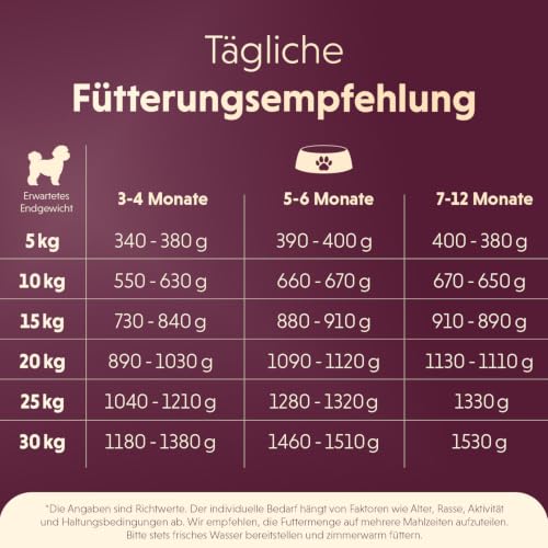 animonda vom Feinsten Hundefutter nass Geflügel + Putenherzen (22 x 150g), Welpen getreidefreies Hundefutter ohne Zucker, mit frischen, fleischigen Zutaten