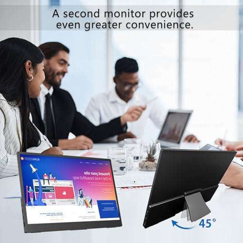 Image of Portable Monitor 10.5'' 1920x1280 Second External Monitor for Laptop 3:2,100％sRGB,w /45 Adjustable Stand,HDMI USB-C Computer Display for Laptop PC Phone Mac