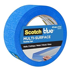 ScotchBlue 2093 Multi-Surface Afplakband 2090, Blauwe Schilders Tape, 48mm x 41m, 1 rol