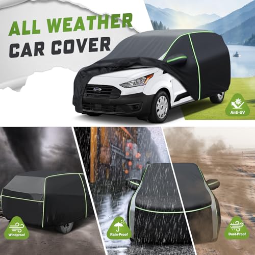 Image of Mixsuper Liner 420D Oxford Car Cover for Ford Transit Connect 2014-2027