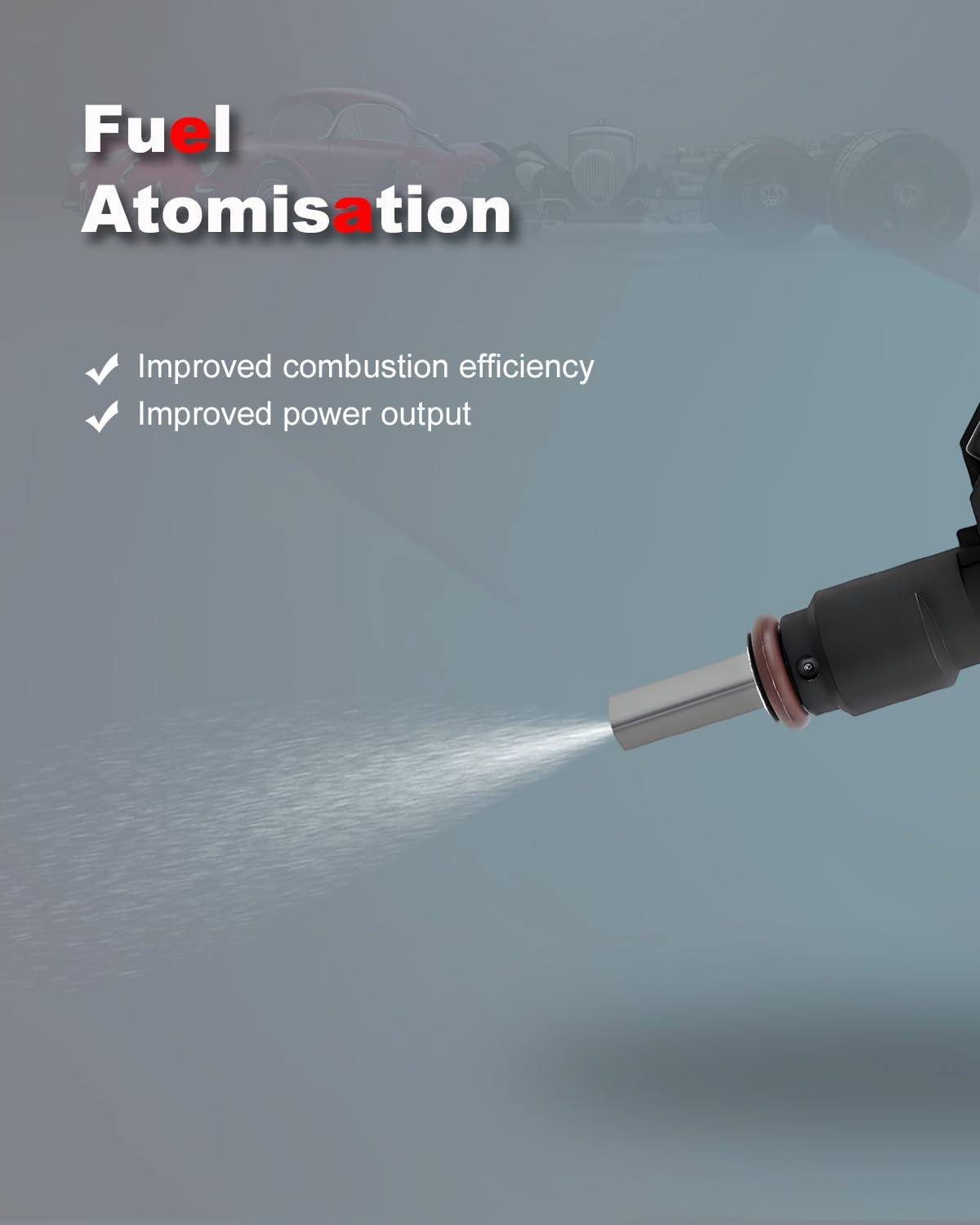 6-Count Fuel Injector Compatible with 2005-2013 BMW 128i/ 323i/ 325i/ 325xi/ 328i/ 328xi/ 330Ci/ 330i/ 330xi/ 525i/ 525xi/ 528i/ 528xi/ 530i/ 530xi/ X3/ X5/ Z4 - L6 3.0L - for FJ748 13537531634