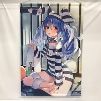 Amazon.co.jp: C101 兎田ぺこらB2タペストリー(囚人服ver