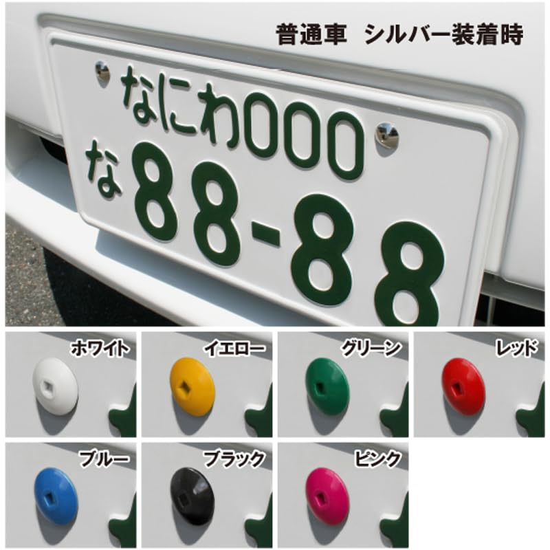 Amazon.co.jp: 錆びないナンバープレートボルト(ネジ)へ交換