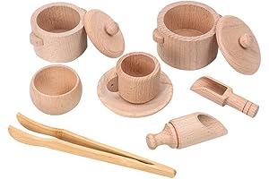 Montessori Wooden Sensory Bin Tools for Fine Motor Skills Development