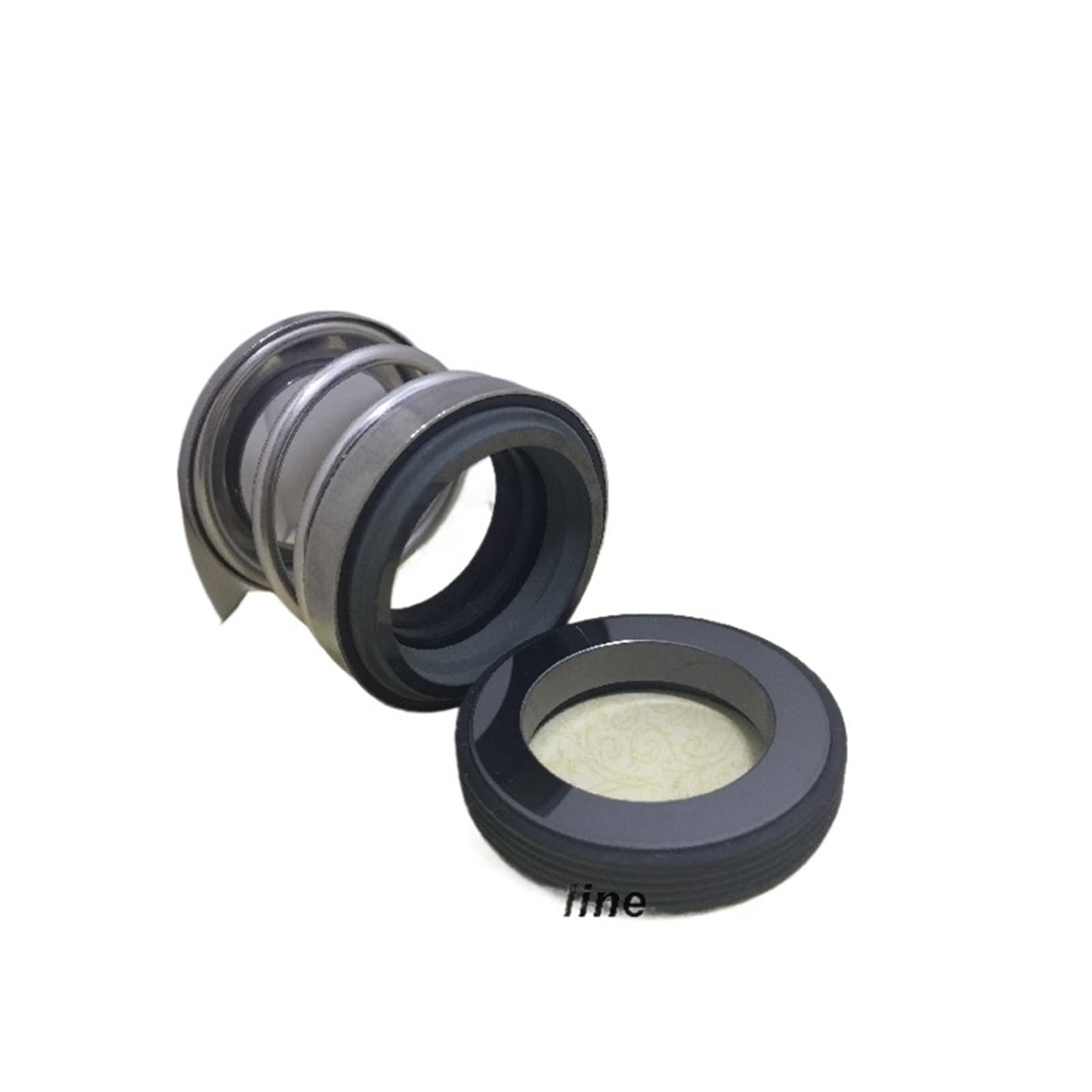 108-22 Mechanical Seals (Material: SiC/SiC/VIT) Shaft Size 22mm VIT Rubber Bellow Seal