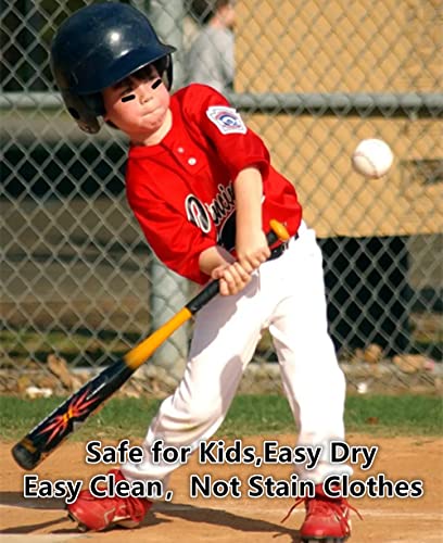 Go Ho Eye Black Stick For Sports,Easy To Color Black Face Paint Stick,Waterproof Eye Black Baseball Gifts,Softball/Football Accessories,Black Lipstick&Face Body Paint For Halloween Makeup thumb #4