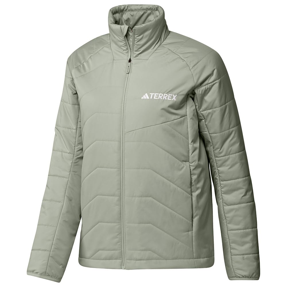 adidas Women's Terrex Multi Synthetic Insulated Jacket, halo green, L