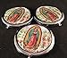 Recuerdos Para Bautizo/ Primera Comunion, Virgen De Guadalupe Recuerditos. My Baptism / First Communion, Our Lady Of Guadalupe Plate Mirror Memories Party Favor Set (12) by Party Supplies