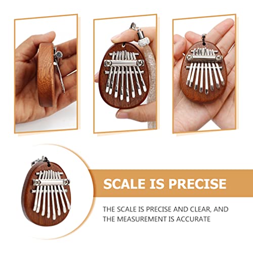 BIENKA Kalimba Pouce Piano 8 Tons avec Corde Portable Doigt Piano Bois Pouce Instrument de Musique for Débutant Musique… - Les Beatles, Paul McCartney, John Lennon, RIngo Starr, George Harrison BIENKA Kalimba Pouce Piano 8 Tons avec Corde Portable Doigt Piano Bois Pouce Instrument de Musique for Débutant Musique… – Image 8
