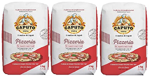 3X Farina Molino Caputo Pizzeria by Pizza Napoli Pizza Flour Pizza Flour 1kg