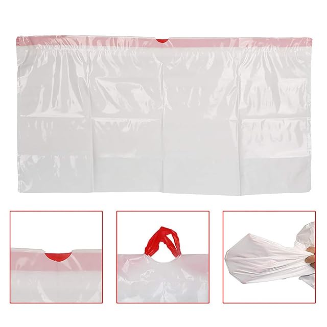 Foto 4 de 8 de Bilieasy Bolsas de arena para gatos grandes con cordones, resistentes a los arañazos
