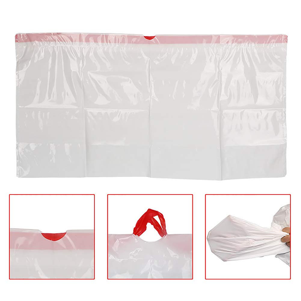 Fodere Per Lettiera Gatti 10 Pezzi - Grandi Dimensioni 91,4x45,7 Cm, Impermeabili E Con Coulisse - Foto 5