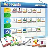 LIKARTO® Planning journalier pour Enfants - Tableau magnétique Montessori Enfants avec 1...
