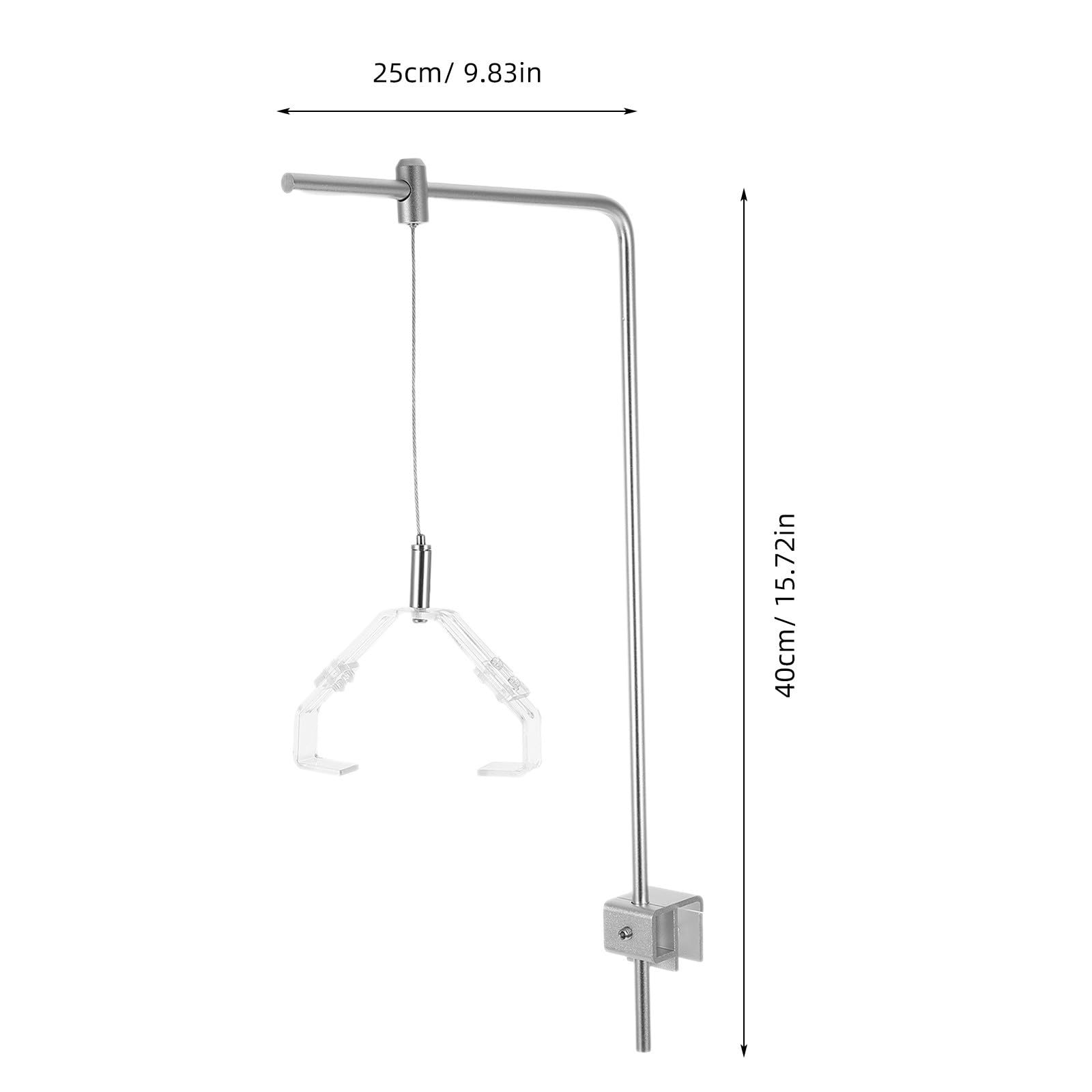 4 Stück Aquarium Lampenhalterung Verstellbar aus Aluminiumlegierung