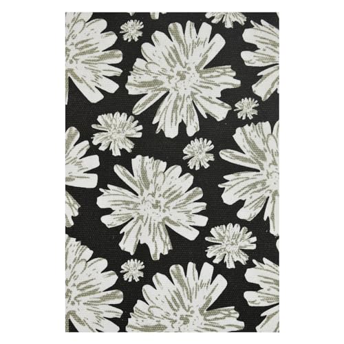 Image of Snowflake Pattern Canvas Pencil Case Roll Wrap Holders Roll Up Pencil Bag for Artist Adult Coloring Travel Storage OrganizersWith 24 Slots (Ice snow)